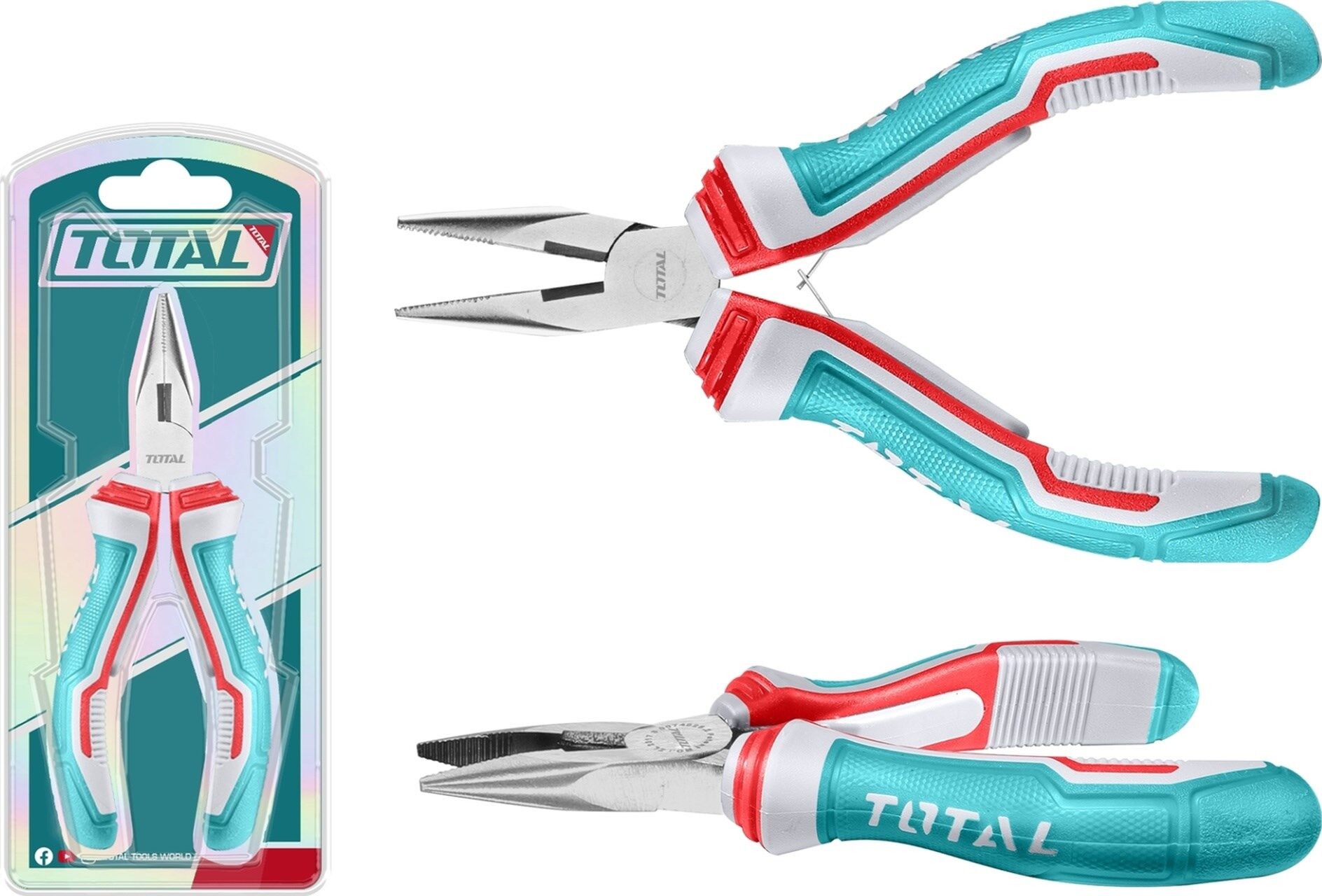 Total Elektronikçi Tip Karga Burun 115mm Thtmn256