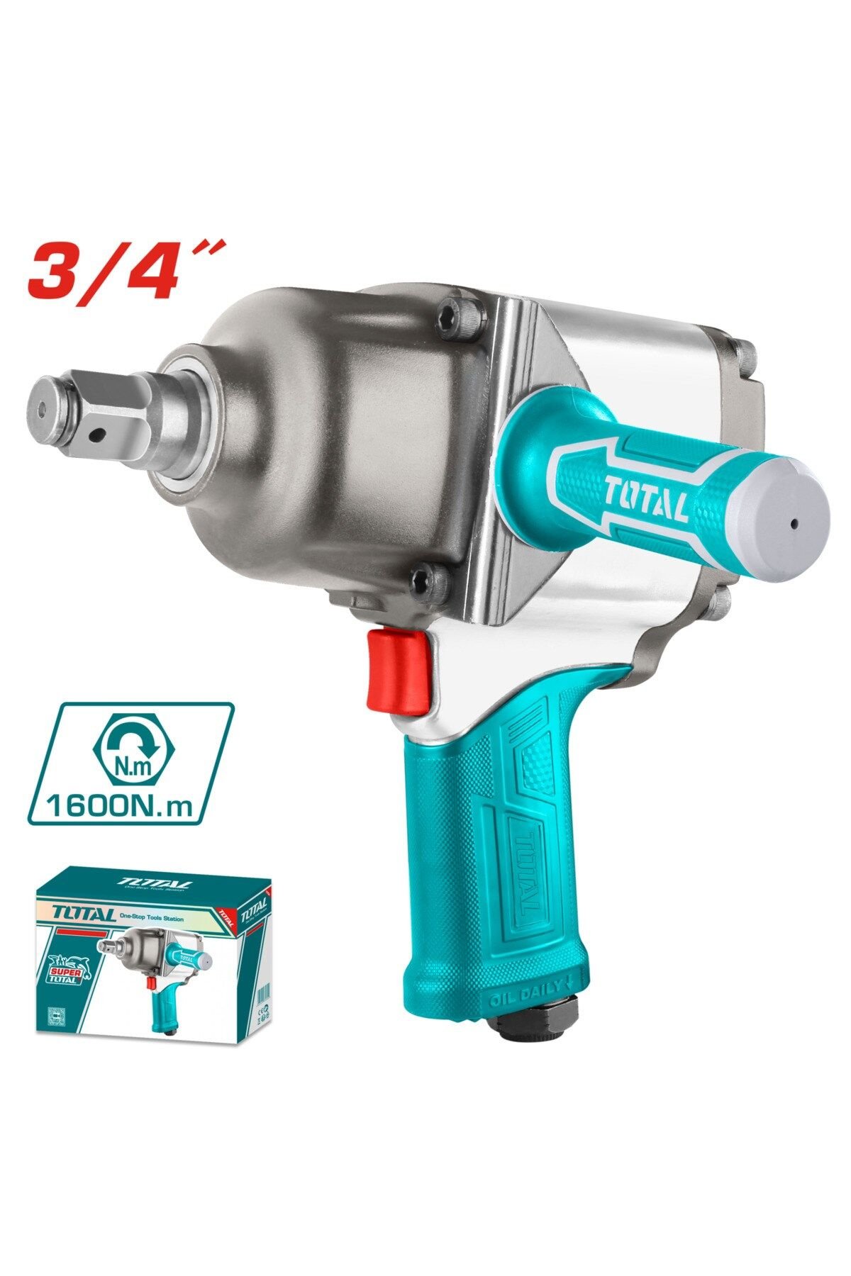 3/4 Havalı Somun Sökme 1600 Nm Tork TAT40342 NMS HIRDAVAT