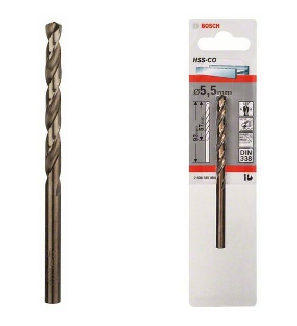 Bosch HSS-Co Metal Matkap Ucu 5,5*93 mm 1'li