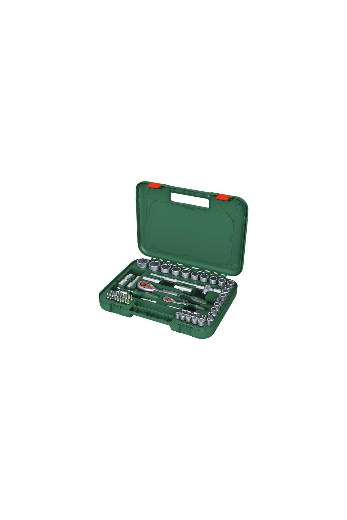 Bosch 1/4 + 1/2 Cırcırlı Somun Sıkma Seti 56 Parça