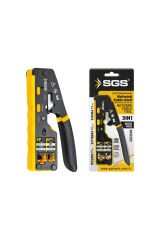 SGS2066 NETWORK KABLO PENSESİ 3 İN 1 KESME SIYIRMA SIKMA