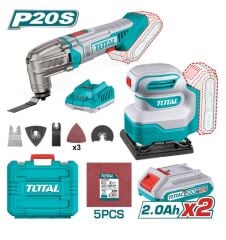 Total TCKLI20276E Akülü Çok Amaçlı Kesici Akülü Titreşimli Zımpara