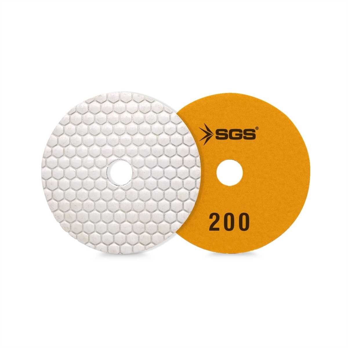 Sgs2342 Elmas Polisaj Pedi 100 Mm 200 Kum Kuru-dry