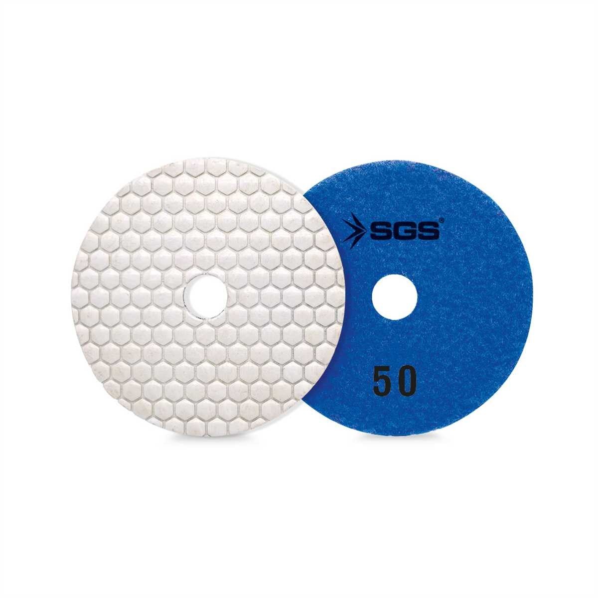 Sgs2340 Elmas Polisaj Pedi 100 Mm 50 Kum Kuru-dry