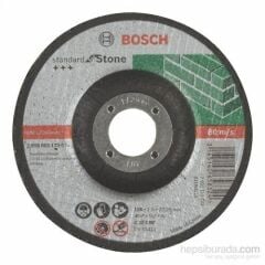 Bosch  - Standard Seri Taş İçin Bombeli Kesme Diski (Taş) - C 30 S Bf, 115 Mm, 22,23 Mm, 2,5 Mm