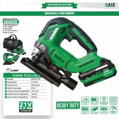 HaisPro Akülü Dekupaj Testeresi RB-DK185 Çift Akülü