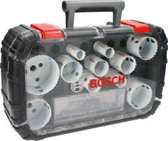 Bosch - Yeni Progressor Serisi Delik Açma Testeresi (Panç) Seti 14 Parça Ø 20-22-25-32-35-40-44-51-6