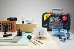 Bosch - Yeni Progressor Serisi Delik Açma Testeresi (Panç) Seti 14 Parça Ø 20-22-25-32-35-40-44-51-6