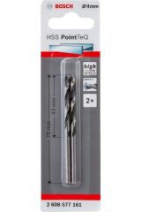 Bosch Hss-pointeq Metal Matkap Ucu 4,0 Mm 2'li