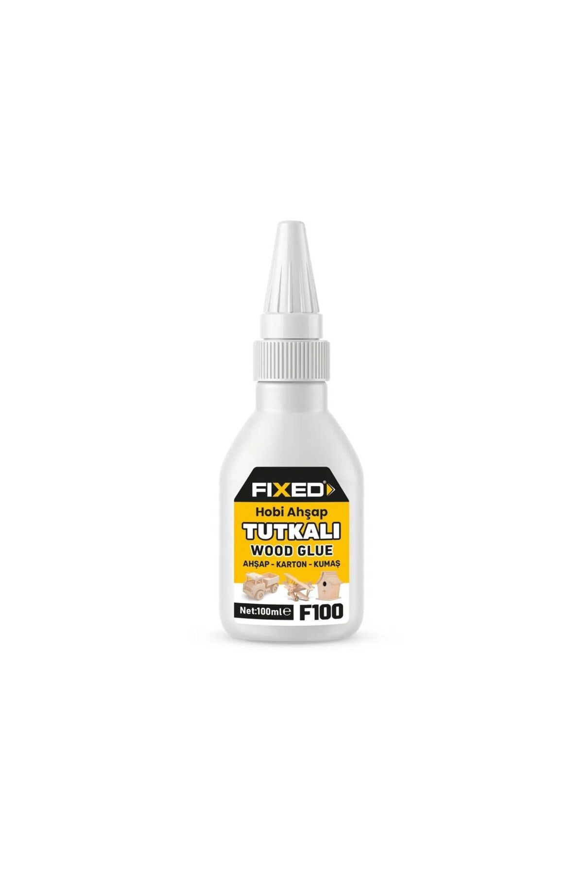 SGS FİXED F100 HOBİ AHŞAP SUNTA KARTON KUMAŞ TUTKALI 100 ML