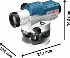 Bosch GOL 26 D (BT 160 Tripod + GR 500 Mira) Optik Nivelman - 0601068002
