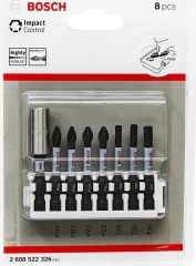 Bosch Impact Control Vidalama Bits Uç Seti 8 Parça 2608522326