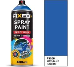 SGS FİXED F3208 Sprey Boya Akrilik - Mavi (RAL5017) 320 gr 400 ml