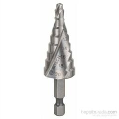 Bosch Kademeli Matkap Ucu Hss - 4 - 20 Mm, 1/4'', 70,5 Mm