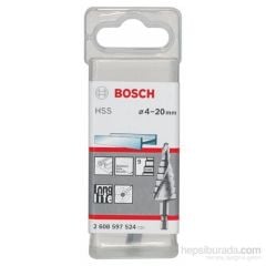 Bosch Kademeli Matkap Ucu Hss - 4 - 20 Mm, 1/4'', 70,5 Mm