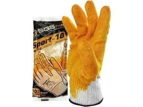 SGS7211 Sport-10  Latex Kaplı Pamuk Eldiven 1 çift