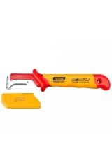 Total THIDCK1851 50x185mm VDE Kanca Bıçak Kablo Sıyırma Soyma Bıçağı İzoleli