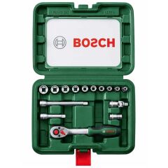 Bosch 1/4'' Cırcır Lokma Seti 15 Parça
