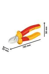 Bosch Yalıtımlı VDE Kenar kesme pensleri Yankeski 160mm - 1600A02ND9