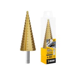 Sgs2843 Hss Kademeli Matkap Ucu Kademeli Panç Kozalak 4-32 Mm