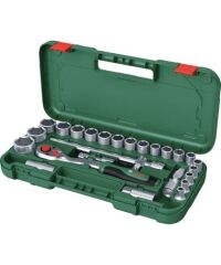 Bosch Lokma Takımı 1/2'' Cırcır Seti 26 Parça 1600A039J7