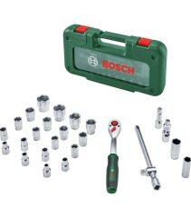 Bosch Lokma Takımı 1/2'' Cırcır Seti 26 Parça 1600A039J7