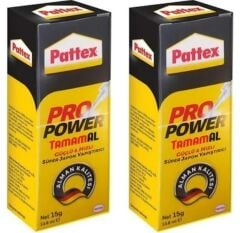 Pattex Pro Power Likit Japon Yapıştırıcı 15 gr 2 Adet