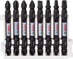 Bosch - Impact Control Serisi Çift Taraflı Vidalama Ucu 8'li Set *65MM