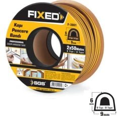 Fıxed Kapı - Pencere Fitili Kahverengi 2X50MT
