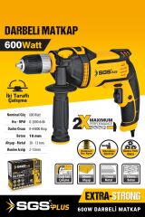SGS5141 DARBELİ ELEKTRİKLİ MATKAP 600 WATT