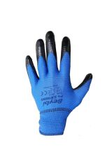 Beybi Unisex Pn Zebra Bahçe Eldiveni mavi No:10