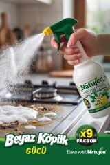 Natujen Genel Amaçlı Temizleyici Beyaz Köpük Gücü Limon Ferahlığı X9 Factor 1000 ml.