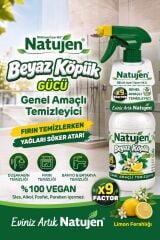 Natujen Genel Amaçlı Temizleyici Beyaz Köpük Gücü Limon Ferahlığı X9 Factor 1000 ml.