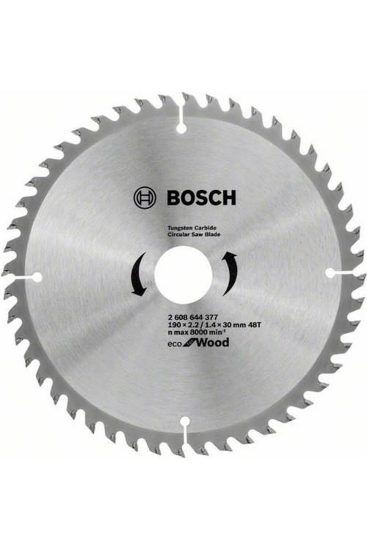 Bosch Ekonomik Seri 190*30 mm 48 Diş Daire Testere Bıçağı