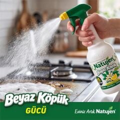Natujen Genel Amaçlı Temizleyici Beyaz Köpük Gücü Limon Ferahlığı X9 Factor 2x1000 ml. 2'li Set