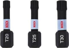 Bosch ImpactC Vidalama Ucu T20/25/30*25 3'lü