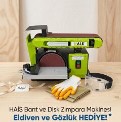 Hais Pro Seri Bant Zımpara ve Disk Zımpara Makinesi Atölye Seti