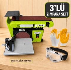 Hais Pro Seri Bant Zımpara ve Disk Zımpara Makinesi Atölye Seti