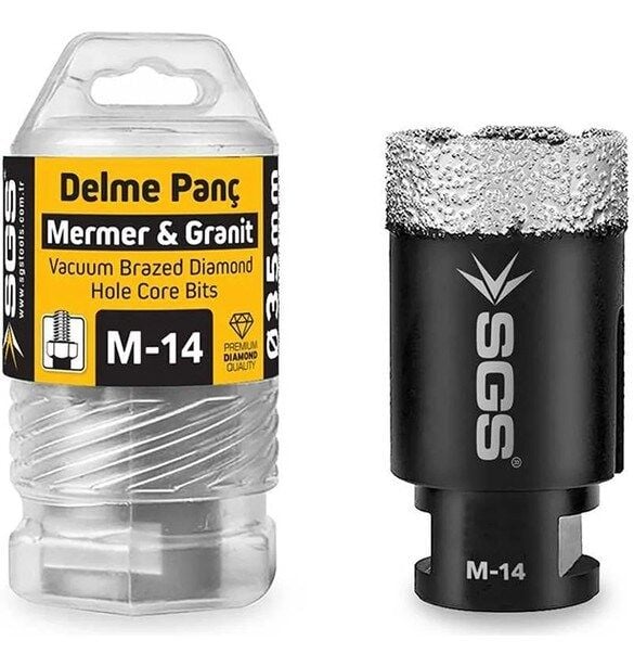 SGS2744 Mermer & Granit Delme Panç M14-50 mm