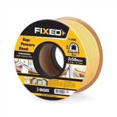 Sgs Kapı Pencere Bandı 50 mt Sgs F3000 Beyaz