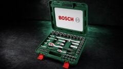 Bosch Lokma Seti 1/4'' + 1/2'' Cırcır Anahtar Seti 60 Parça