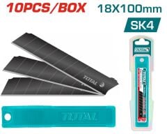 Total Maket Bıçağı Yedek Uç 10'lu Thtcb181 Yüksek Kalite SK4 Çeliği