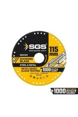 SGS VAKUMLU ELMAS MULTI-METAL KESİCİ 115 MM SGS2365