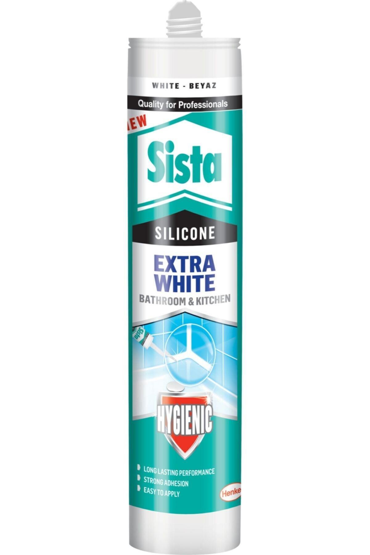Sista Extra White Silikon Beyaz 280 Ml Kartuş
