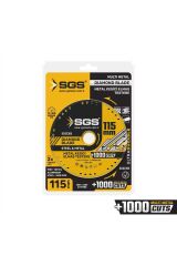 SGS VAKUMLU ELMAS MULTI-METAL KESİCİ 115 MM SGS2365