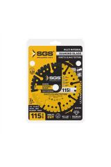SGS ÇOK AMAÇLI MULTI-MATERIAL ELMAS KESME DİSKİ 115 MM SGS2360