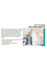 Sista 2'li Paket Rtv Silikon Sıvı Conta (300° C) Kırmızı 310 ml