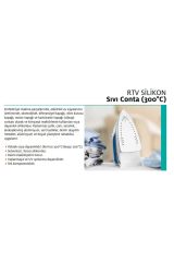 Sista 3'lü Paket Rtv Silikon Sıvı Conta (300° C) Kırmızı 310 ml