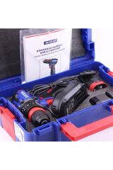 Exen EN 162 DS Kömürsüz Darbeli Akülü Matkap 16V 2Ah Li-ion Hızlı Şarj Led Işıklı Taşıma Çantalı