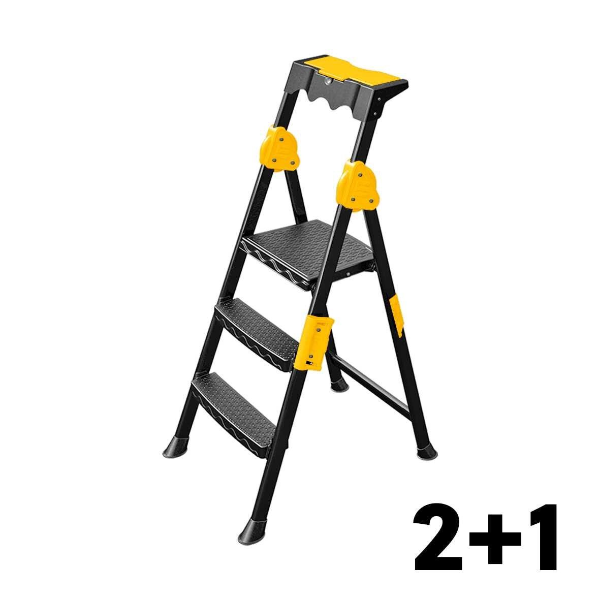 Sgs 2+1 Basamaklı Metal Merdiven (Prostep)